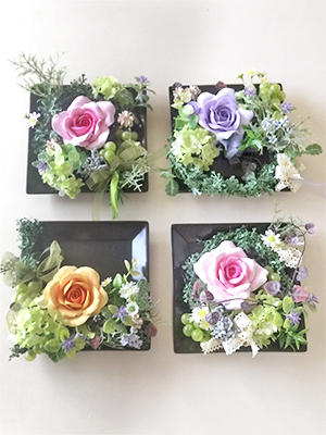 クレイでつくる香るバラのオブジェ